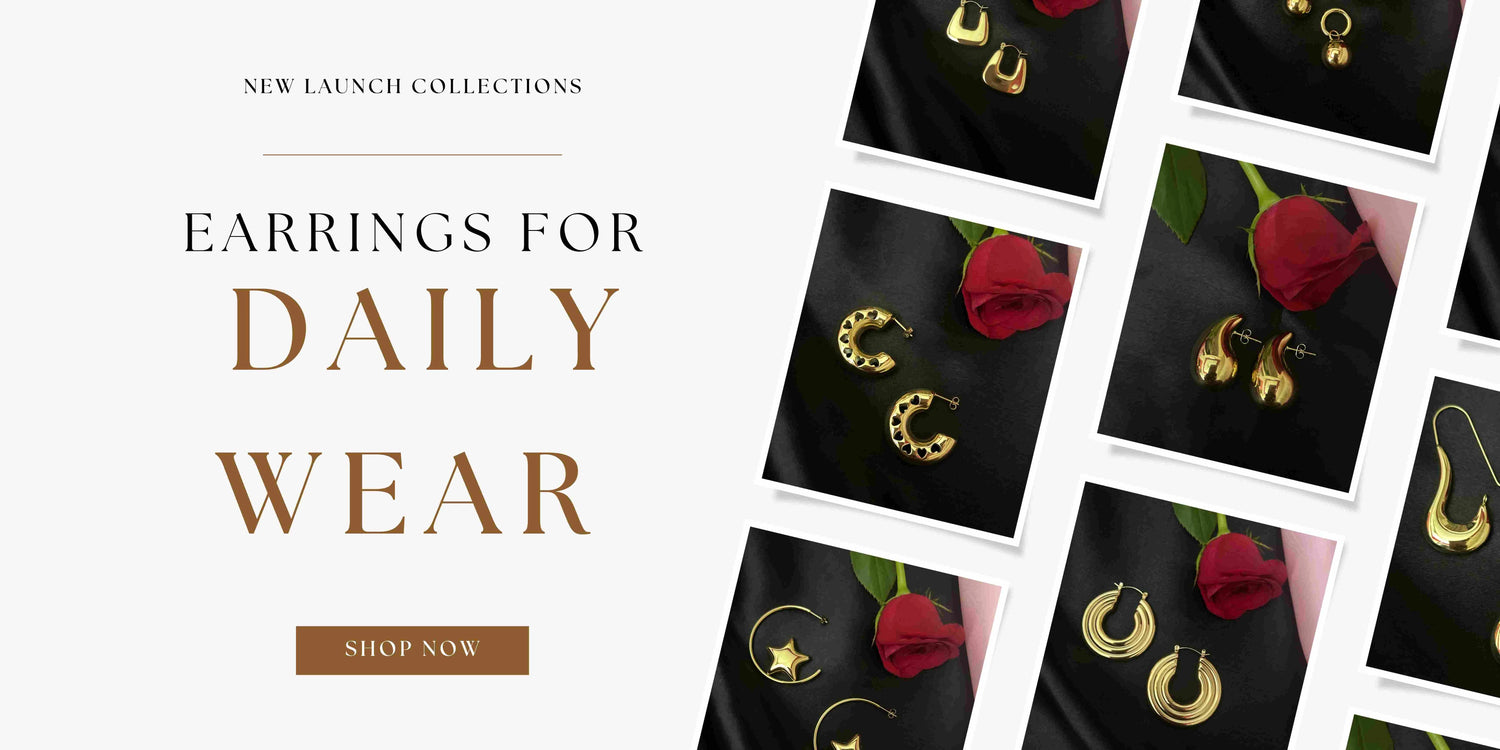 Daily wear earrings