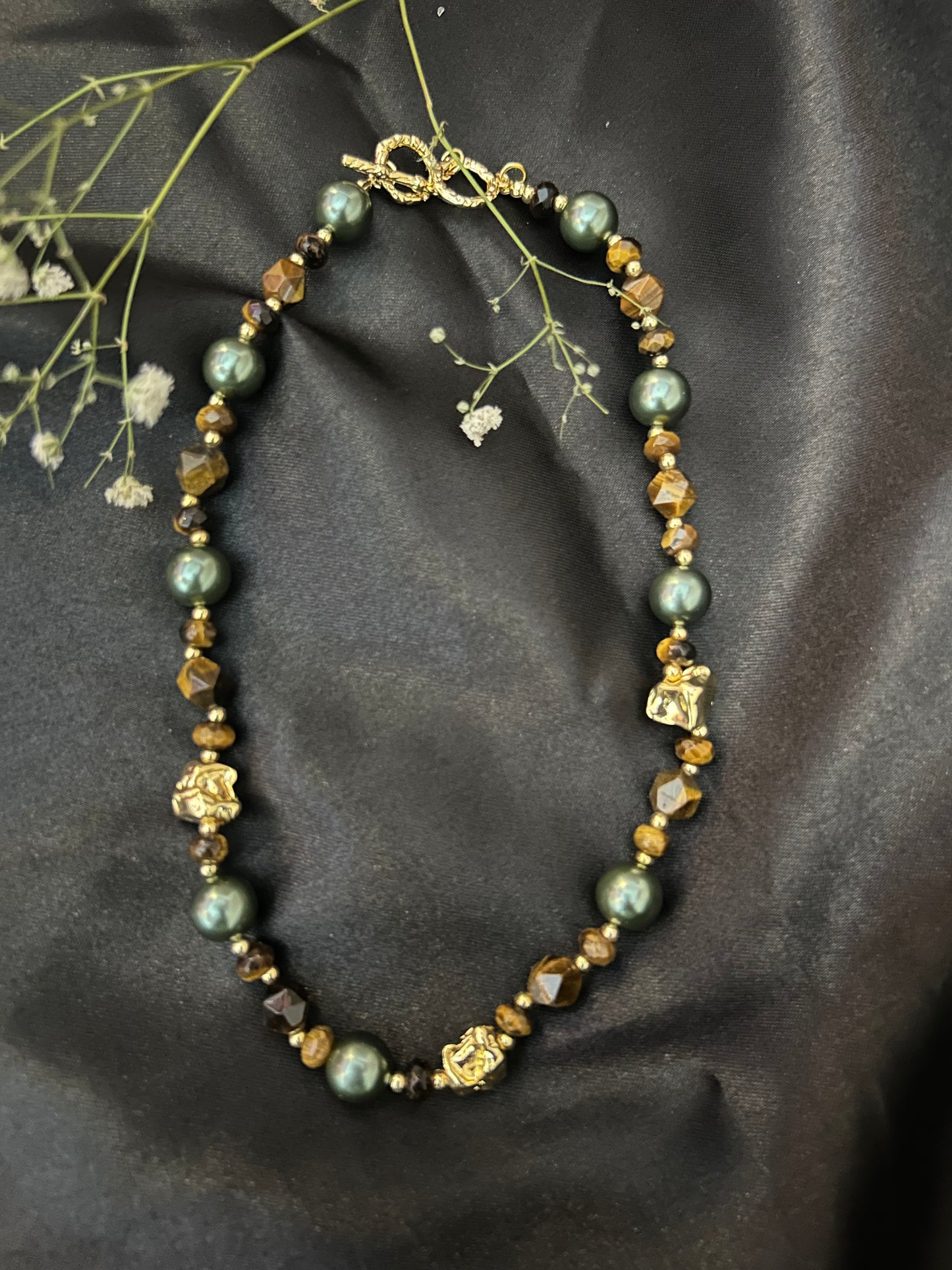 Designer Premium party wear necklace with Healing stones