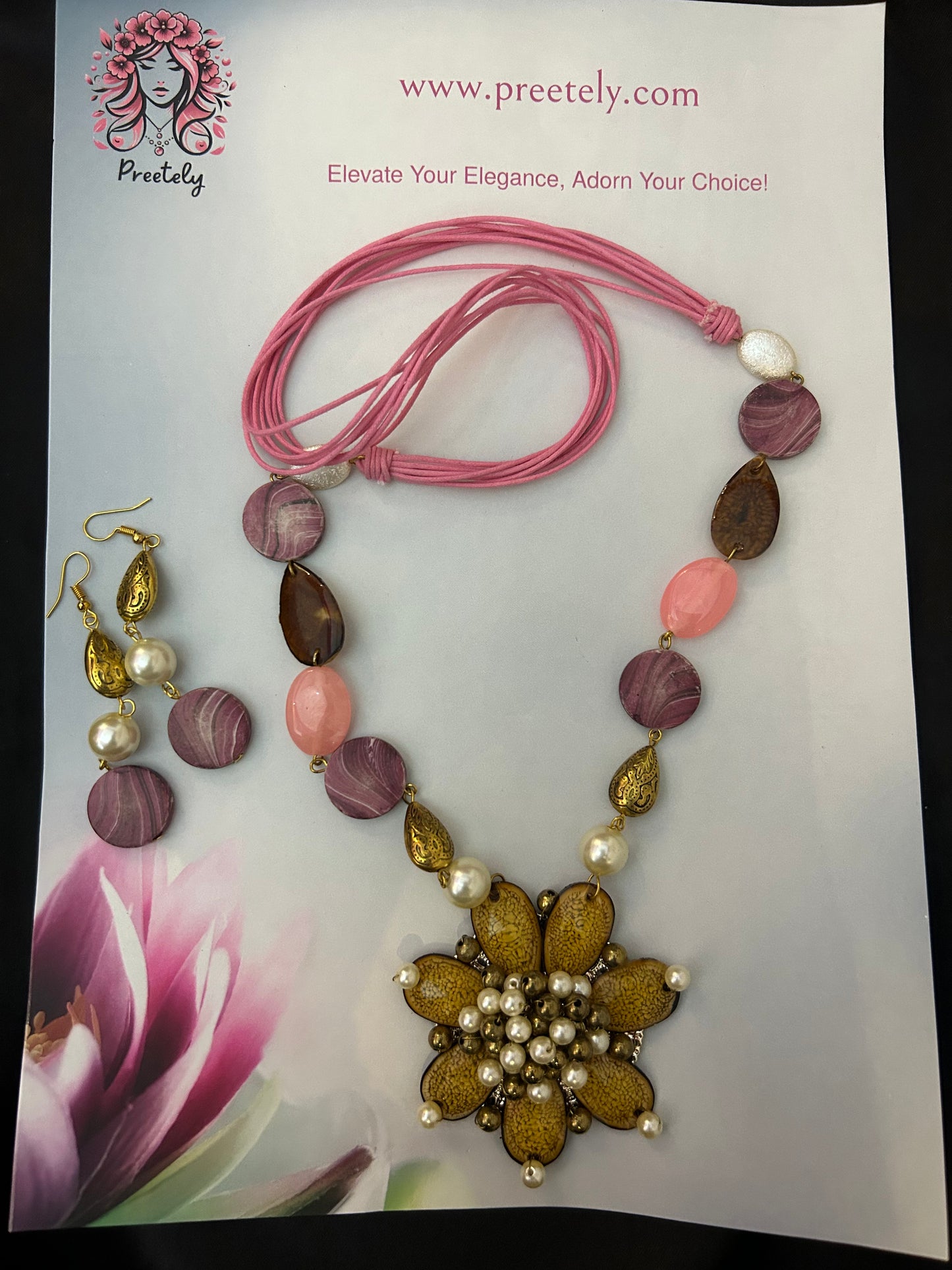 Designer Premium handcrafted party wear necklace