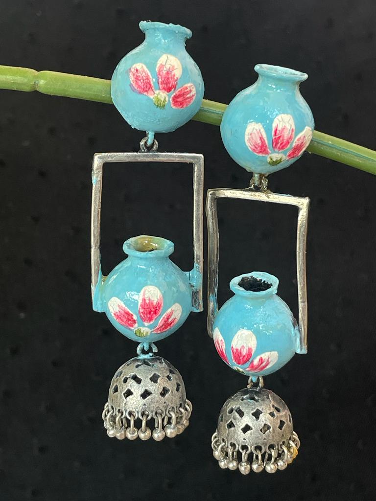 Hand painted beautiful Earrings